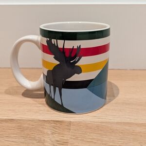 HBC Stripes Charles Pachter Mug, Hudson's Bay. New